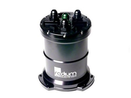 Radium Fuel Surge Tank w/ Single Pickup Tube - For External Pump