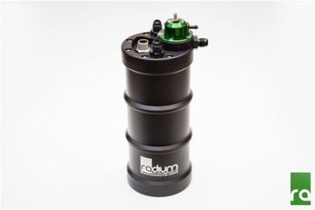 Radium Fuel Surge Tank w/ Walbro F90000262 Gas Pump