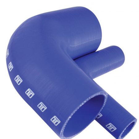 Turbosmart 90 Silicone Elbow - 4.00" Blue