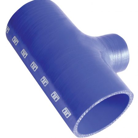 Turbosmart Hose Tee 2.50" ID 1.5" spout - Blue
