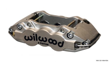 Wilwood W6A Radial Mount Caliper - Nickel Plate Quick Silver