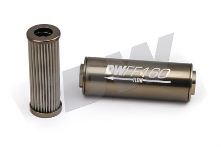 Deatschwerks 160mm Fuel Filter-100 Micron Filter