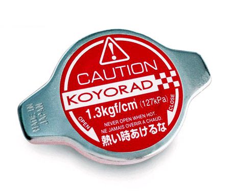 Koyo Radiator Cap: RED N/A A-Type Deep Plunger type