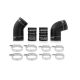 Mishimoto Ford 6.0L Powerstroke Factory-Fit Cold-Side Boot Kit