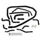Mishimoto Chevrolet C5 Corvette/Z06 Silicone Radiator Hose Kit