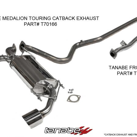 Tanabe Medallian Touring Cat Back Exhaust - Subaru BRZ (2013-2016)