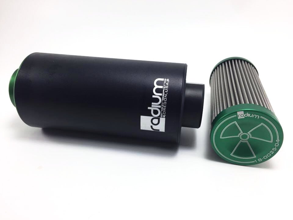Radium Evo X Fuel Feed w/ Microglass Filter JE Import Performance