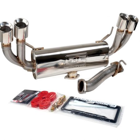 Grimspeed Catback Exhaust System - Resonated - 11-14 WRX , 08-14 STI Hatchback