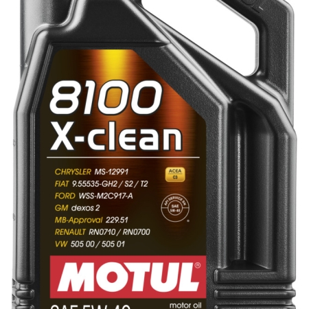 Motul 8100 X-CLEAN 5W40 5L