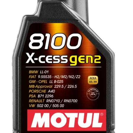 Motul 8100 X-CESS GEN2 5W-40 1L