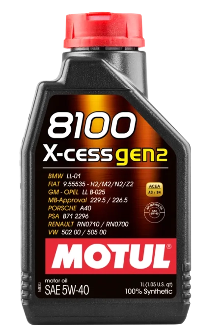 Motul 8100 X-CESS GEN2 5W-40 1L