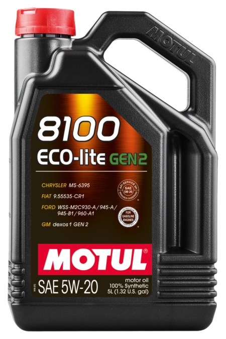 Motul 8100 ECO-LITE GEN3 5W-20 5L