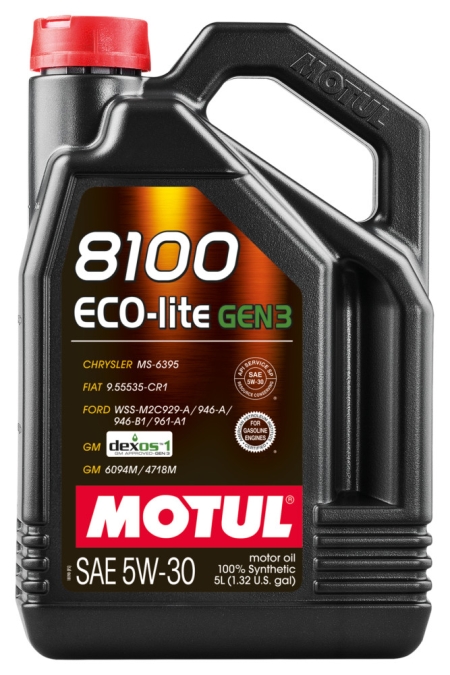 Motul 8100 ECO-LITE GEN3 5W30 5L