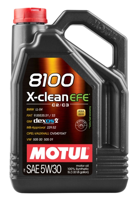 Motul 8100 X-CLEAN EFE 5W30 5L