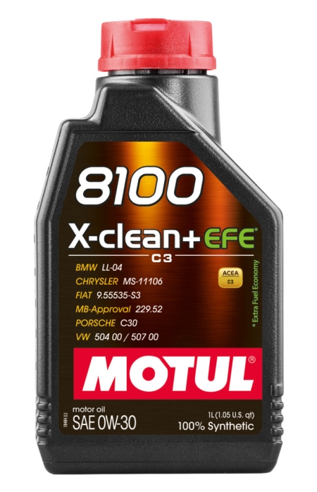 Motul 8100 X-CLEAN + EFE 0W-30 1L