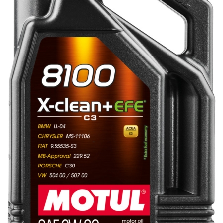 Motul 8100 X-CLEAN + EFE 0W-30 5L