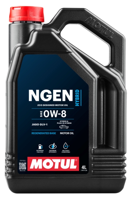 Motul NGEN HYBRID 0W-8 4L