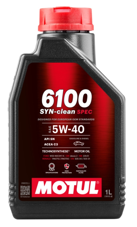 Motul 6100 SYN-clean SPEC 5W-40 1L