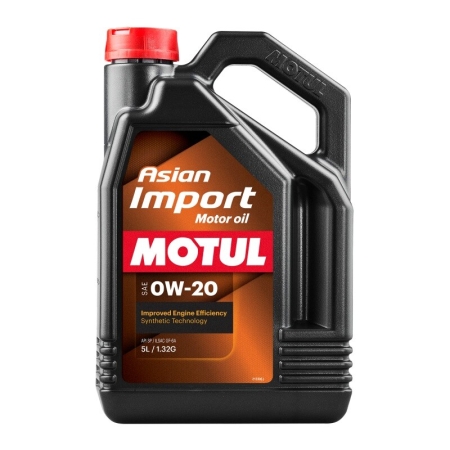 Motul ASIAN IMPORT MOTOR OIL 0W-20 5L